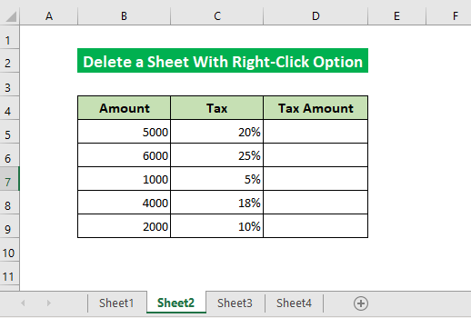 Multiple Sheets in a workbook
